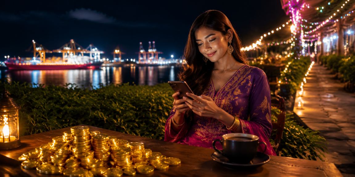 Pemain Malaysia menggunakan platform mudah alih dg14 untuk kasino dalam talian