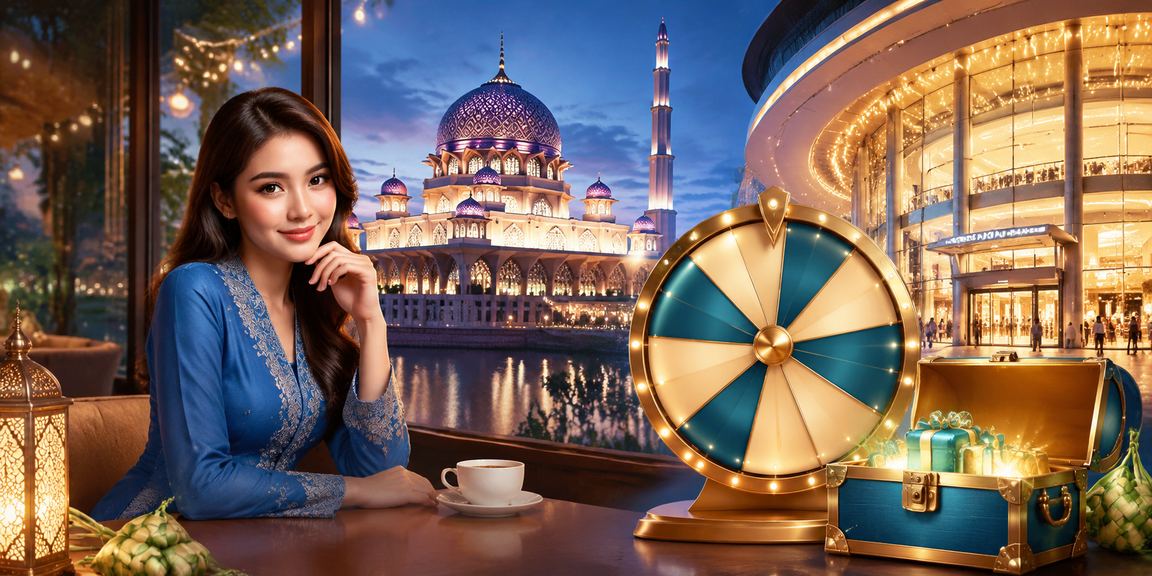 Pemain Malaysia menikmati permainan Roulette langsung berpakaian baju kurung di Putrajaya